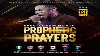 SPECIAL NEW MONTH PROPHETIC PRAYERS AND DECLARATIONS  NSPPD  1ST APRIL 2024 [upl. by Julio]