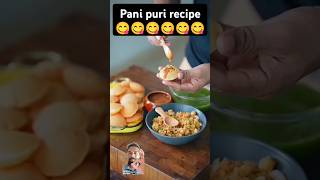 Pani puri recipe panipuri pani puri short recipe Golgappe recipe viralrecipe shorts short vira [upl. by Yraillih]