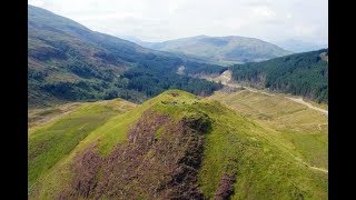 Scotland  Dun Deardail amp The Vitrified Forts [upl. by Anwahsak479]