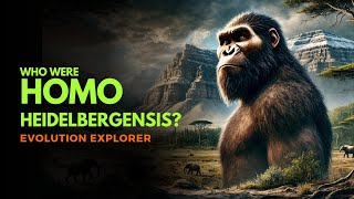 Homo heidelbergensis Explained Evolution Tools  Evolution Explorer [upl. by Htebezile]