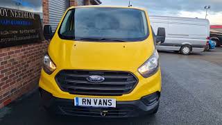 FORD TRANSIT CUSTOM 20 340 BASE PV L1 H1 129 BHP [upl. by Tamara]