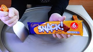 Cadbury Snack Ice Cream Rolls Are The BEST Street Food Ever [upl. by Novick]