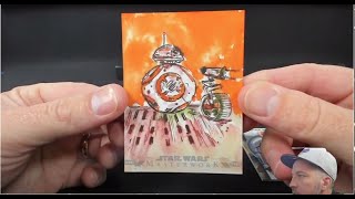 2022 Topps Star Wars Masterwork Dual Box Break 1 [upl. by Marjy]