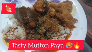 Hyderabadi Mutton Paya gravy🍖 [upl. by Powers762]