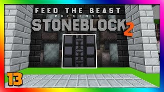 Stoneblock 2 Modpack  AE2 Inscriber Automation Episode 13 Modded Minecraft 1122 [upl. by Aiselad913]