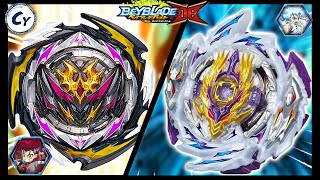 DYNAMITE BELIAL vs RAGE LONGINUS  Beyblade Burst DB Shorts [upl. by Naimed]