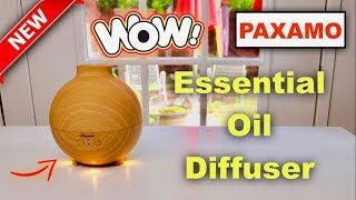 PAXAMO ❤️ Essential Oil Diffuser 600ml  Review ✅ [upl. by Suiravat]