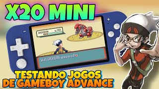 X20 MINI TESTANDO GBA NO CLONE DE NINTENDO SWITCH DA CHINA [upl. by Peltier240]