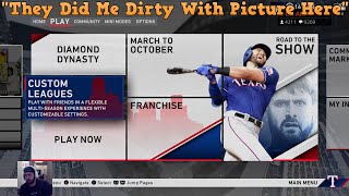 Joey Gallo is upset with his picture in MLB The Show [upl. by Nirra258]