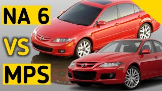 Whats the differences between a NA Mazda 6 and MazdaSPEED 6 MPS [upl. by Bradski579]