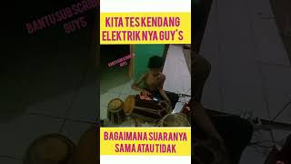 Kendang elektrik kita tes kendangelektrik shorts youtubeshorts [upl. by Inafets983]