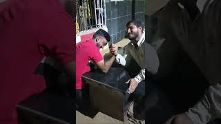 Arm wrestling evening time jaglal Choudhary park 🙏🙏 [upl. by Xel146]