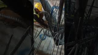 Night shift working steel fixers viralvideo construction beryani foryou fly [upl. by Nymrak979]