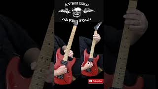 Avenged Sevenfold  Hail To The King  Intro avengedsevenfold guitarcover [upl. by Prunella997]