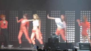 fancam 110611 Dance Battle  SM Town Paris [upl. by Waite]