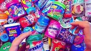 Unboxing Lot of Gum With Amazing Flavors With Candy Pop ASMR [upl. by Nrublim339]