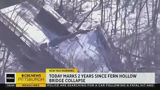 Fern Hollow Bridge collapse two years later [upl. by Adyam]