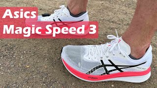 Asics Magic Speed 3 First Impression Review amp Comparisons [upl. by Feodore472]