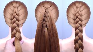 Very Easy amp Amazing Ponytail Hairstyle For Long Hair  Modernist Hairstyle For Ladies [upl. by Dnalloh559]