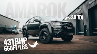 431BHP amp 660FTLBS VW Amarok 30 V6 [upl. by Asor434]