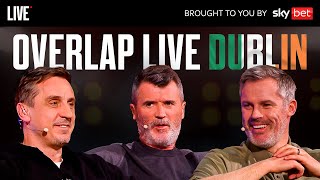 The Overlap Live Tour Dublin  Gary Neville Jamie Carragher amp Roy Keane [upl. by Seka]