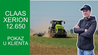 Claas Xerion 12650 Pokaz u klienta [upl. by Gairc]