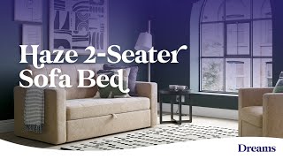 Haze 2Seater Sofa Bed  Dreams Beds [upl. by Alyt]