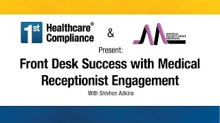 Front Desk Success with Medical Receptionist Engagement [upl. by Adnov204]