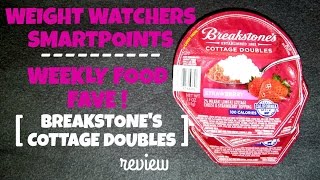 Weight Watchers SmartPoints  Breakstones Cottage Doubles  Weekly Food Fave [upl. by Melda]