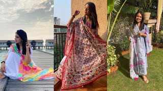 5 Indian outfits every girl needs in her wardrobe  Haul Video Aachho and Lavanya the Label [upl. by Lammaj841]