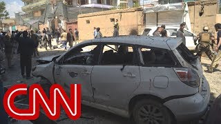 Dozens killed in Kabul suicide blast [upl. by Ynotna]