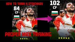 How To Train 102 Rated Epic Hstoichkov In efootball 2024 HD [upl. by Tirb486]