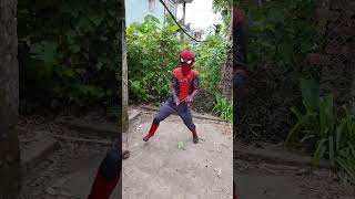 Chiếc áo biến thành người nhện  Shirt turns into spiderman shorts [upl. by Bonnette736]