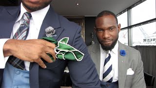 Mens Style How To Fold A Pocket Square [upl. by Atem]