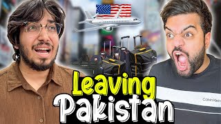 Ducky Se Naraz Ho Kar America Ja Raha 💔  Leaving Pakistan 😭 [upl. by Mauri626]