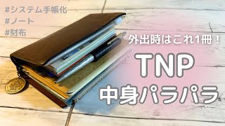 【持ち歩き手帳の中身】旅のお供、トラベラーズノートパスポートサイズの中身をご紹介！ [upl. by Gilead]