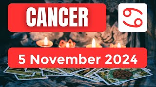 Cancer horoscope  Cancer Horoscope for Today 5 November 2024 [upl. by Norej862]