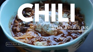 Bean Chili  Instant pot Chili  Hursts Slow Cooker Chili Beans [upl. by Octave]