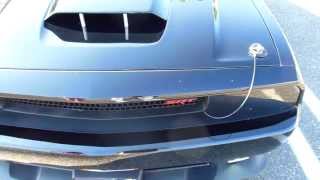 SRT8 Challenger Functional Aftermarket RAM AIR HOOD [upl. by Anilra]