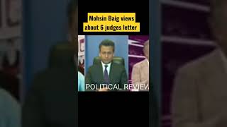 Mohsin Baig blaming judges issue totally political [upl. by Maillliw949]