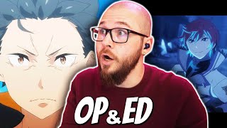 ReZERO S3 OP amp ED Reaction  日本語字幕付き [upl. by Ociram]