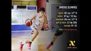 Olympios Dimitris 2324 Highlights New [upl. by Tserrof]