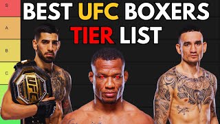 The Best Boxers In The UFC Tier List [upl. by Aruasi]