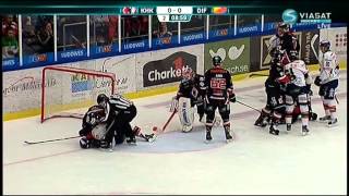 Hockeyallsvenskan 201213 Omgång 25 Karlskrona HK  Djurgårdens IF [upl. by Anilehs783]