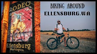 Biking Around Historic Ellensburg WA [upl. by Gannie]