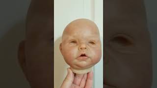 Reborn baby Magnolia WIP From mottling to finished skin tones reborns rebornbaby baby [upl. by Adohr]