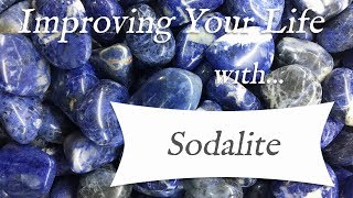 SODALITE 💎 TOP 4 Crystal Wisdom Benefits of Sodalite Crystal  Stone of True Voice [upl. by Nedearb]