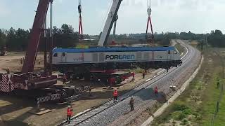 Video Sacyr Primeras pruebas en el Ferrocarril Central de Uruguay [upl. by Anirroc]