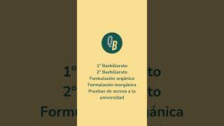 QUÍMICA PARA BACHILLER [upl. by Oinimreh]