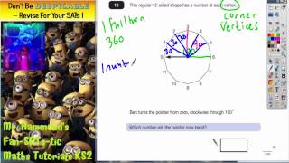 Maths KS2 SATS 2008A Q18 ghammond [upl. by Tulley543]